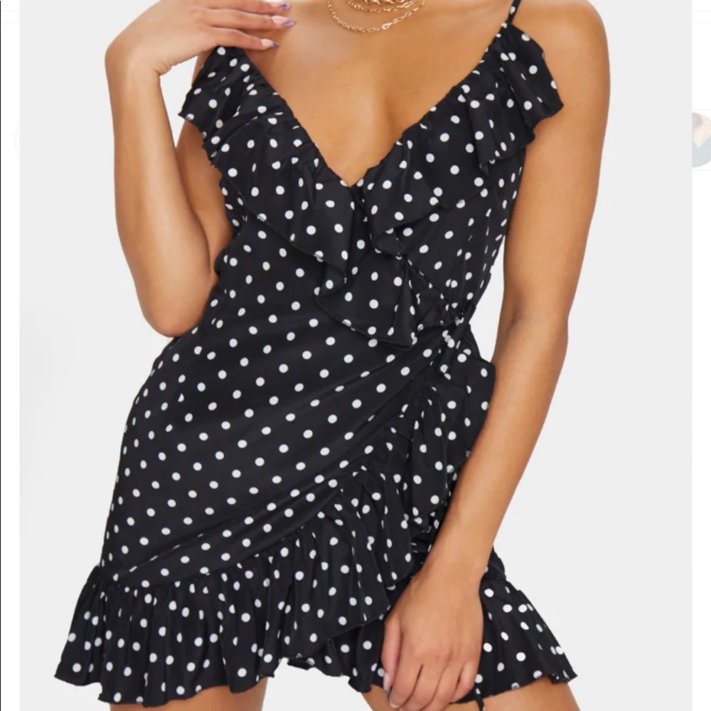 Pretty Little Thing wrap dress